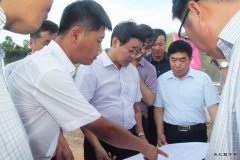 中铁二十一局： 党委书记庄纪栋到江西兴泉铁路4标现场办公指导建