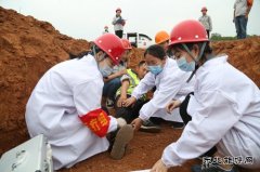 潞安焦化：开展“土方坍塌”事故应急演练