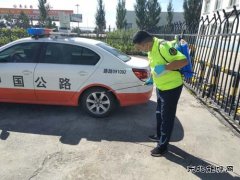 恰库尔图超限检测站治超、值守两手抓，全力打好疫情防御战