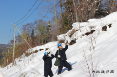 黑龙江牡丹江公司：雪后特巡