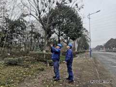国网四川广汉市供电公司：风雪中巡线  守护温暖