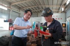 蒲白建庄矿业：炎炎夏日送关爱，清凉一夏嘱平安