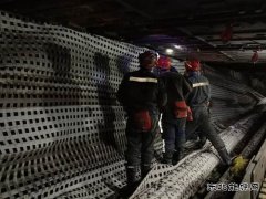 涌鑫矿业公司：攻坚克难决胜133101工作面末采工作