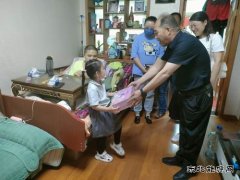 蒲白中心社区：入户慰问暖人心  满满关爱暖童心