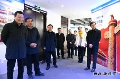 江西省政协副主席、民盟省委会主委辜清到江西建工一建调研