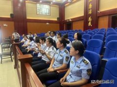 阿勒泰执法支队哈巴河执法大队：观看庭审视频 感受法律力