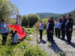 阿勒泰执法支队：同庆建军佳节，共叙鱼水深情