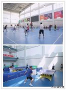 陕西中能煤田有限公司：“乒”博展风采 “羽”你保安全