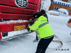 阿勒泰执法支队哈巴河执法大队：以雪为令 除雪保畅