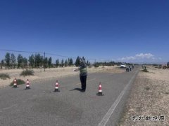 哈巴河执法大队：开展抗击风吹沙自然灾害应急处置演练活动