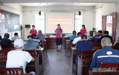 淮北双龙公司协安会：宣讲进科区 传安全之声 守安全之心