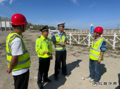 哈巴河执法大队：加强在建公路项目施工监管 确保公路安全