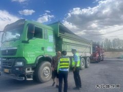 哈巴河执法大队：严查超限超载，筑牢安全防线