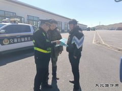 青河执法大队：中秋佳节安全伴 执法宣传进家园